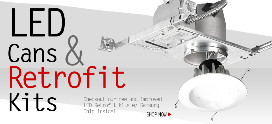 LED Cans And Retrofit Kits